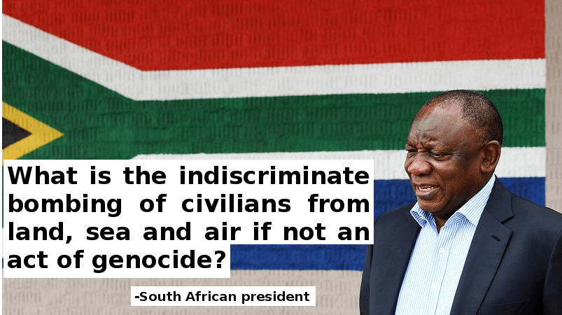 Cyril Ramaphosa, South African President